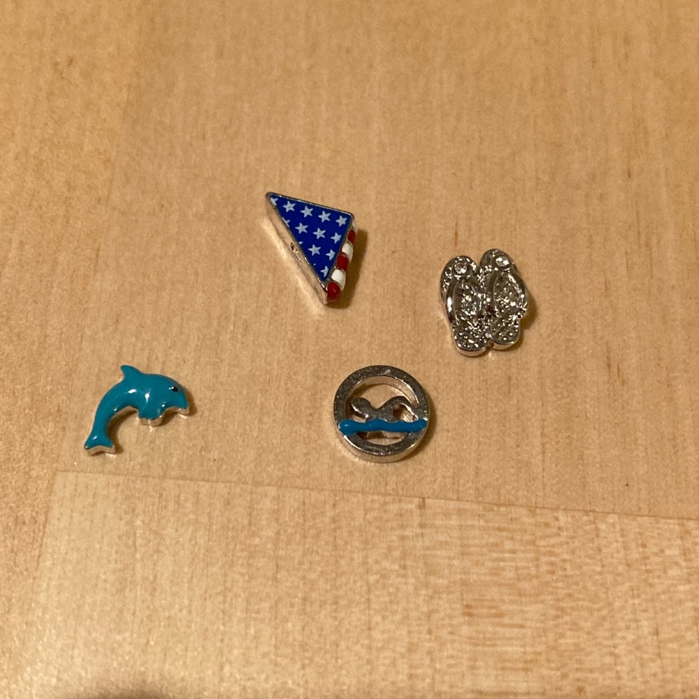 Lot of origami owl charms